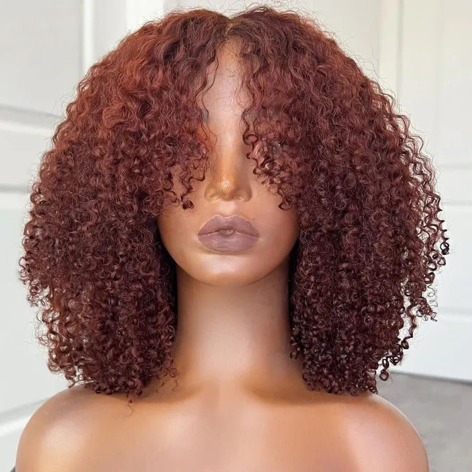 Reference image for Copper Curly Wig; exact specifications may differ