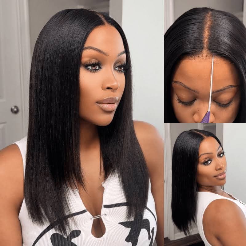 Reference image for Yaki Textured Bob Wig; exact specifications may differ