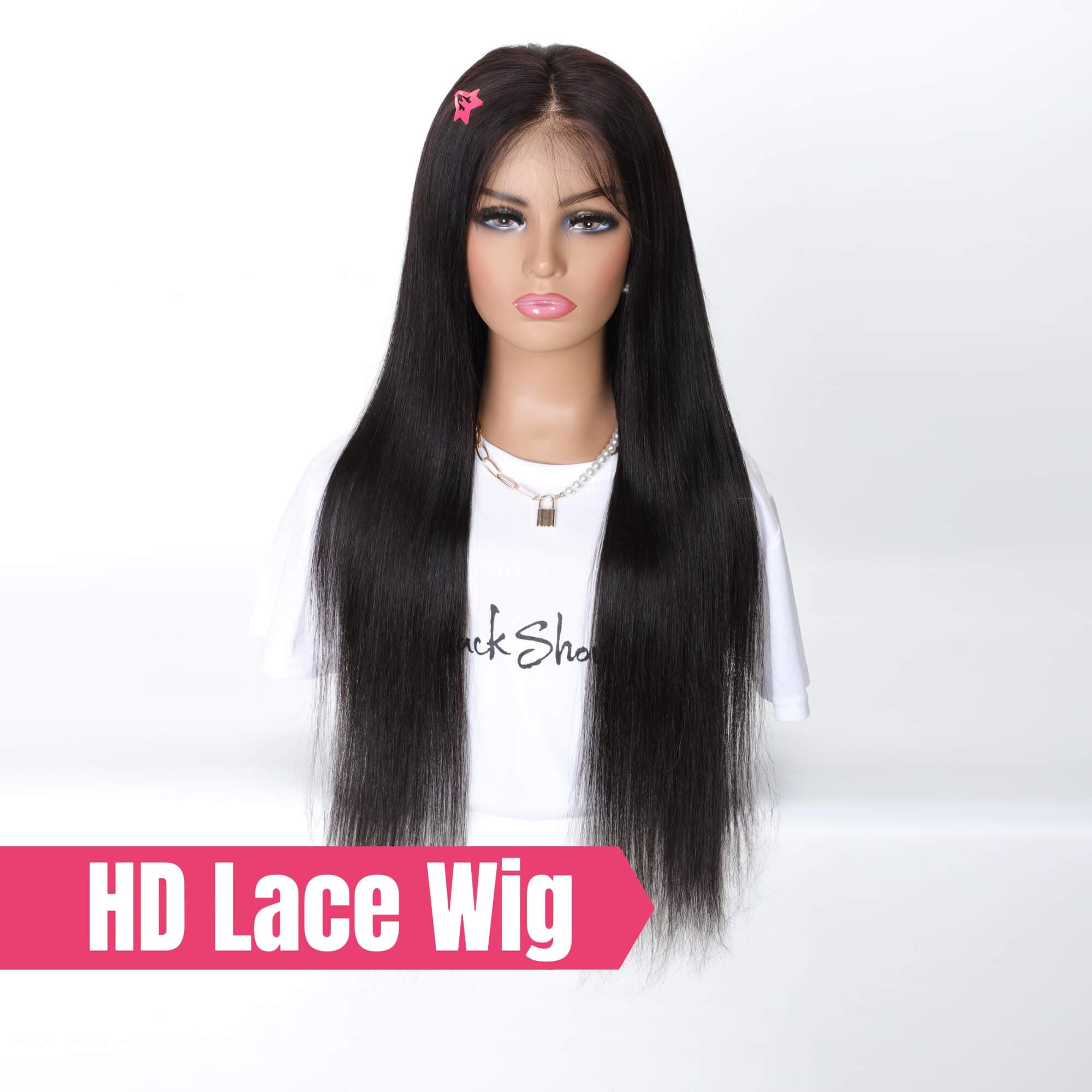 Reference image for Everyday Straight Glueless Wig; exact specifications may differ