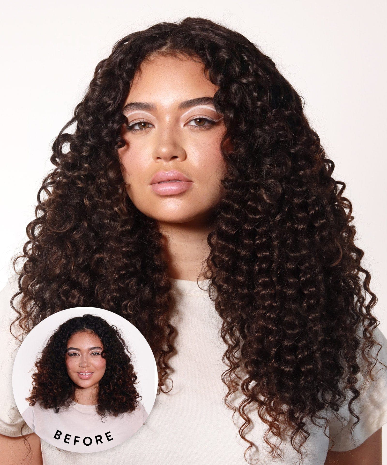 Reference image for Burmese Curly Halo Extension; exact specifications may differ