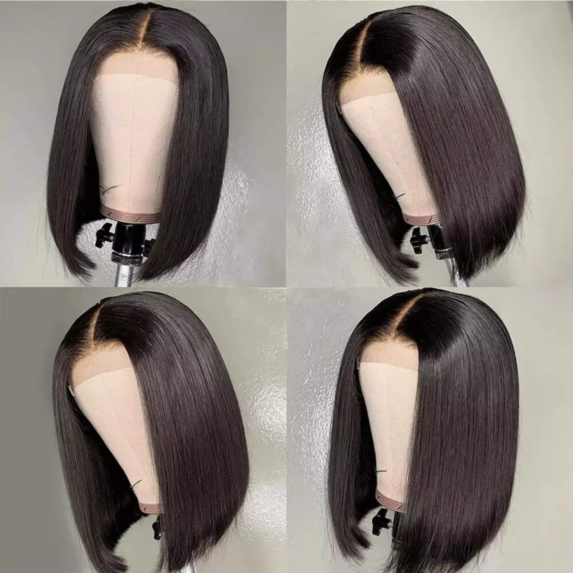Reference image for Straight Side-Part Closure Wig; exact specifications may differ