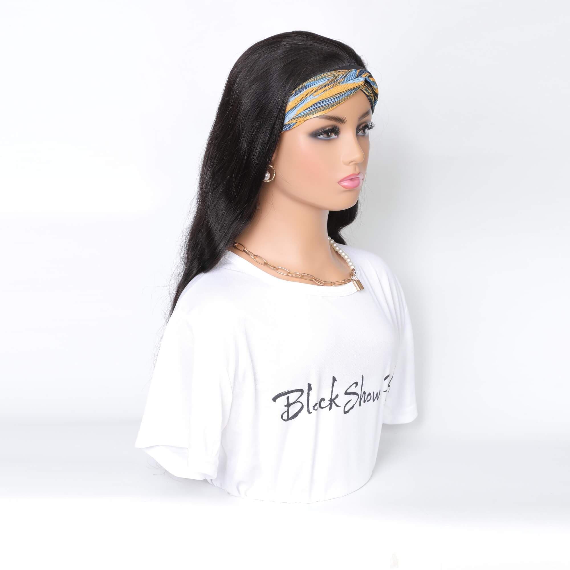 Reference image for Body Wave Headband Wig; exact specifications may differ