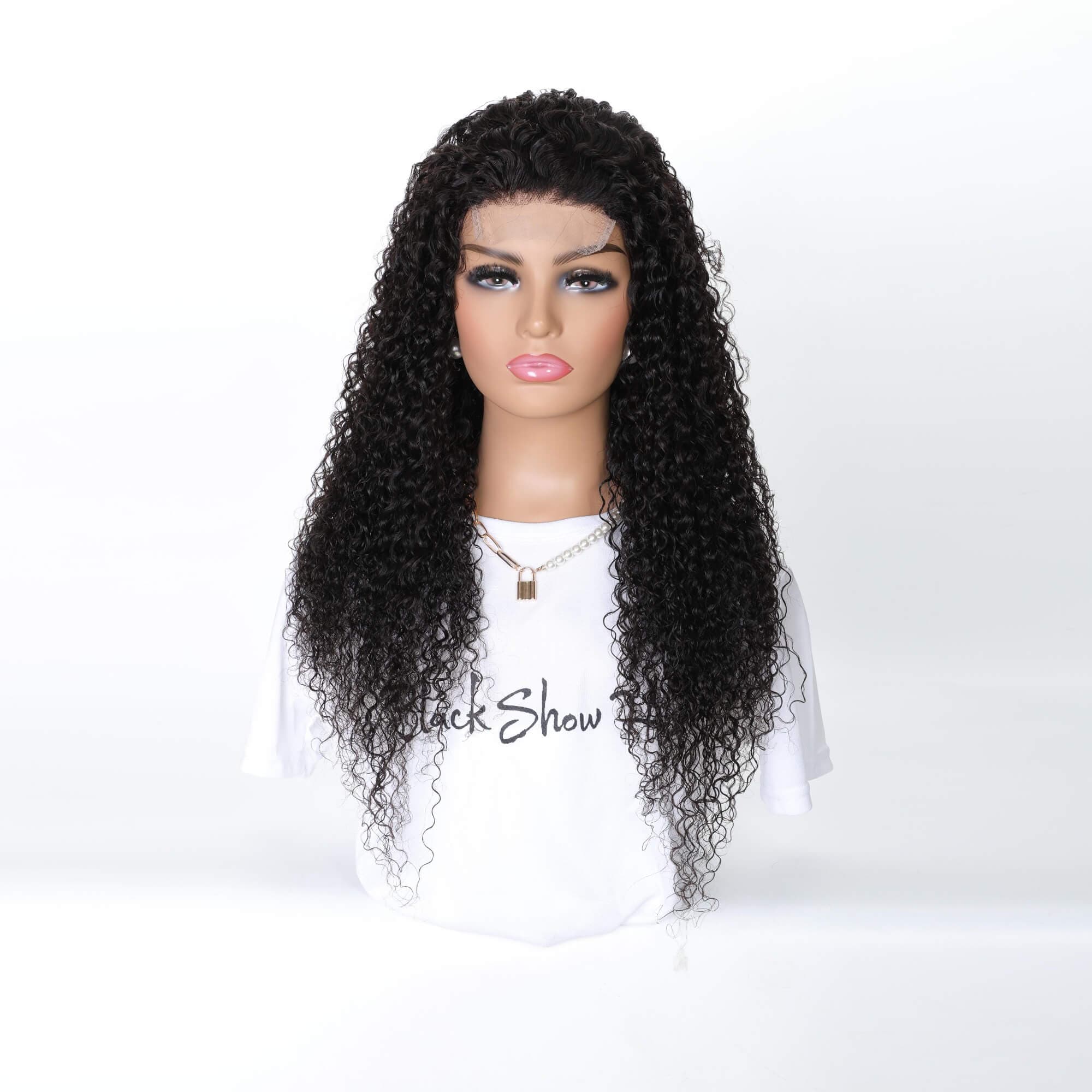 Reference image for Loose Curl Closure Wig; exact specifications may differ