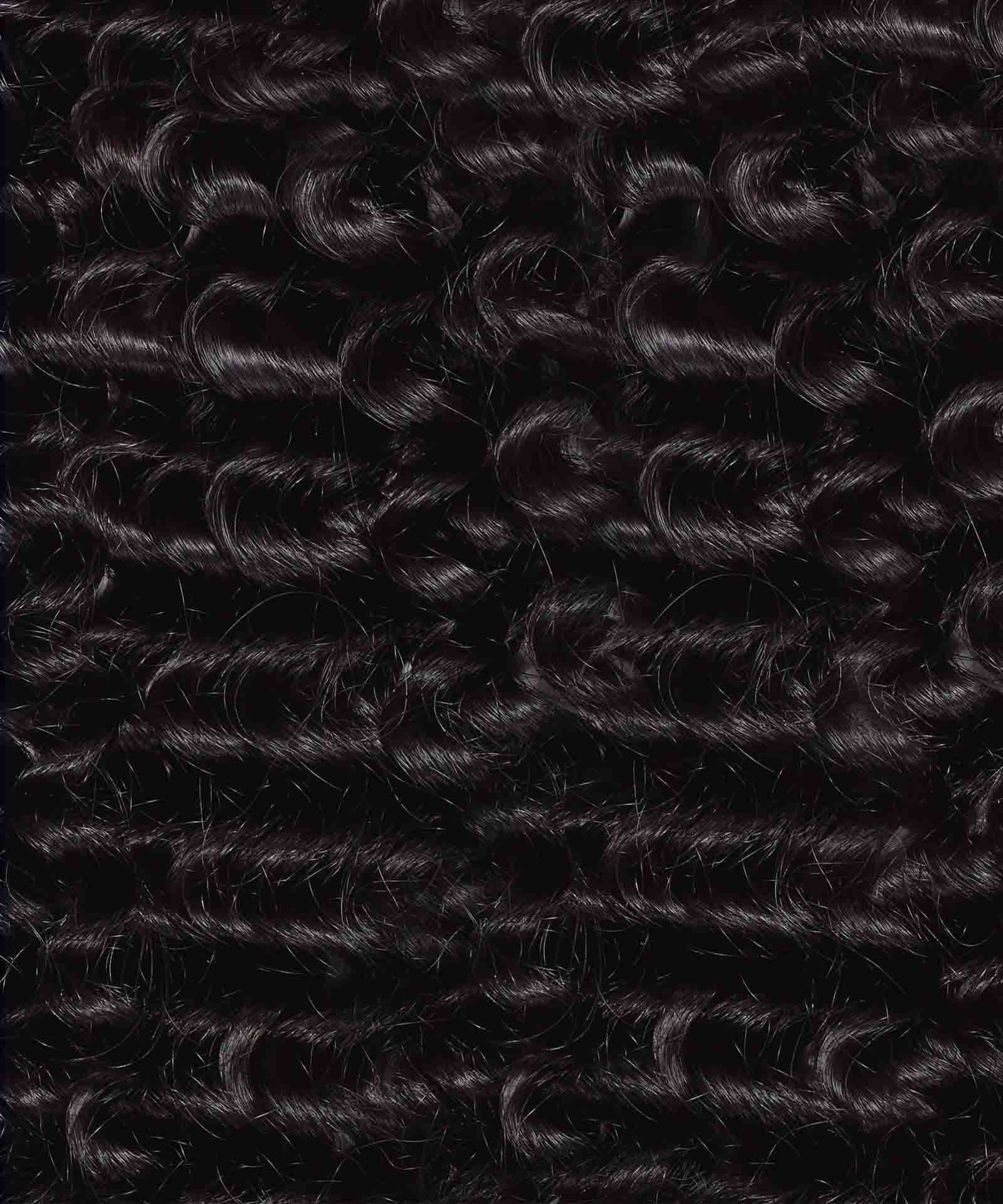 Reference image for Burmese Curly Wrap Ponytail; exact specifications may differ