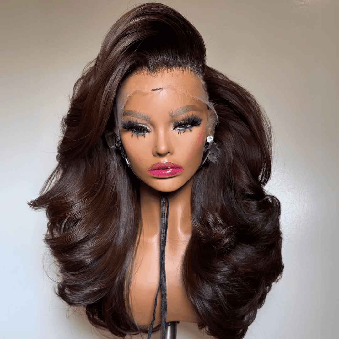 Reference image for Chocolate Balayage Wig; exact specifications may differ