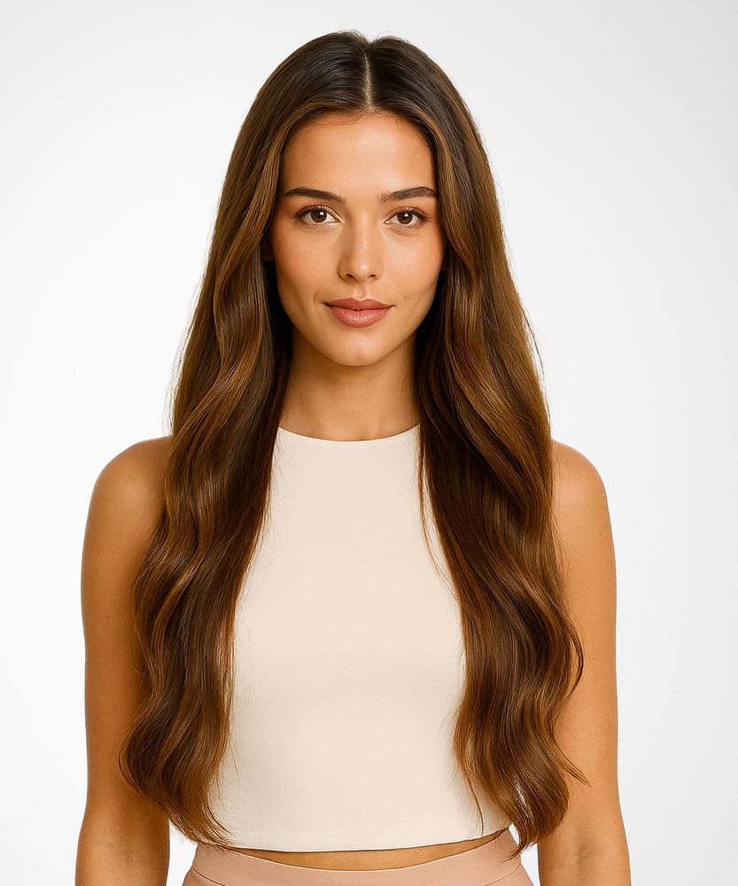 Reference image for Straight Half Wig; exact specifications may differ