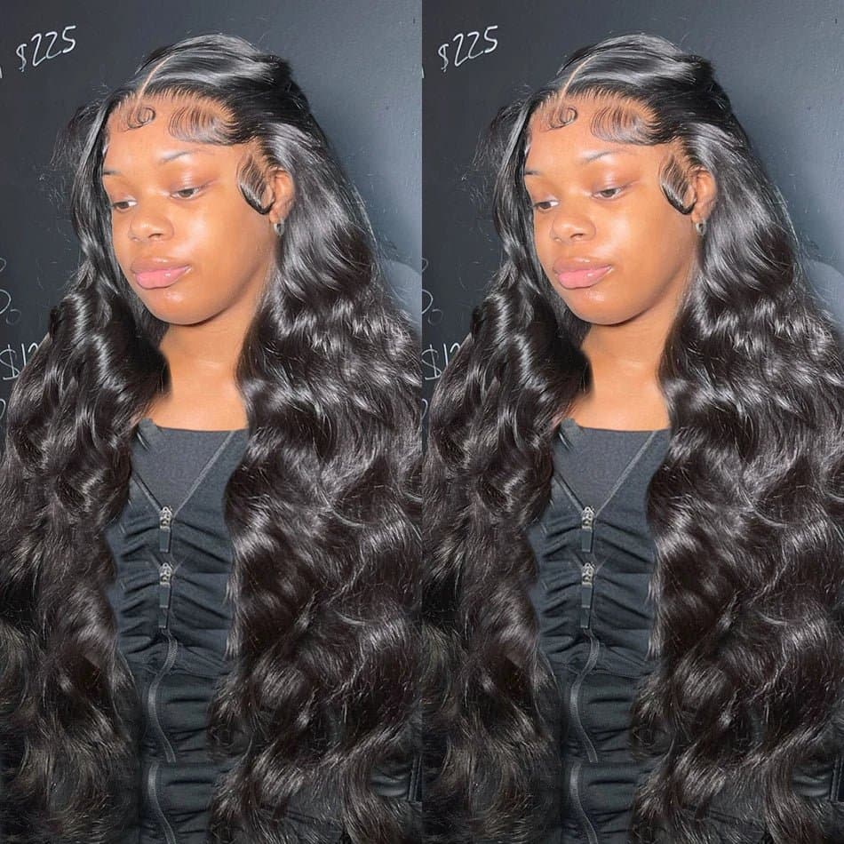 Reference image for Long Deep Wave Wig; exact specifications may differ